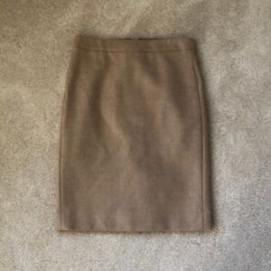 J. Crew Wool No.2 Pencil Skirt